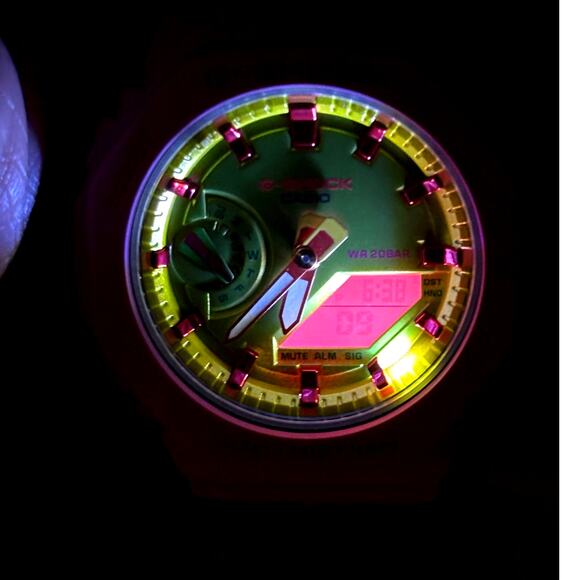 Casio G-Shock GMA-S2100BS-4A Pink Green Analog Digital Women’s Watch main image 14